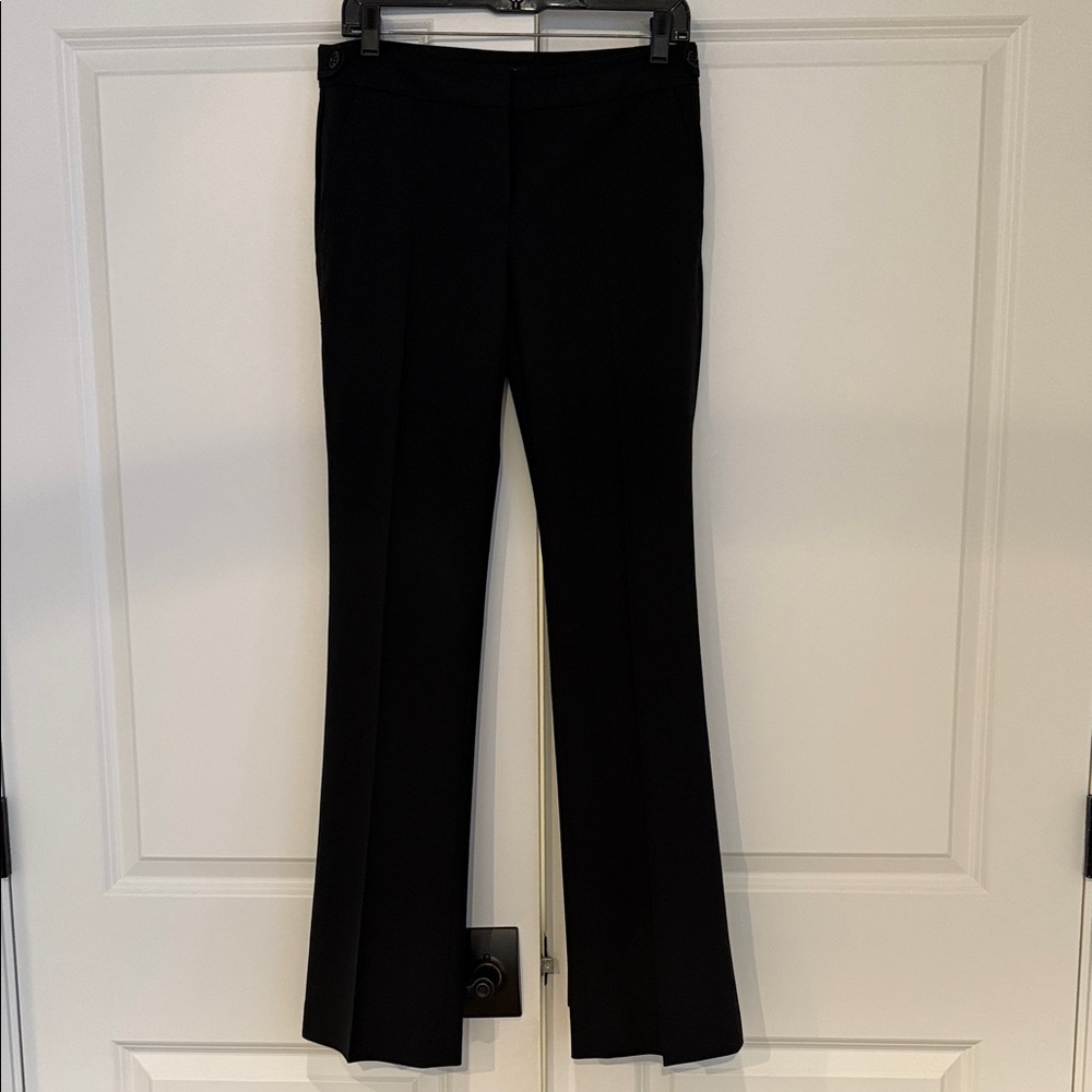 NWOT Theory Black Flare Pants